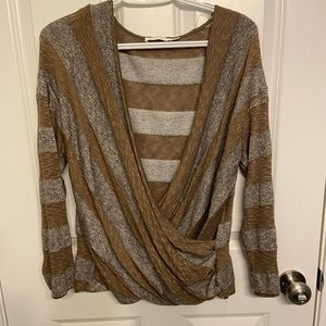 Lightweight Crossover Sweater